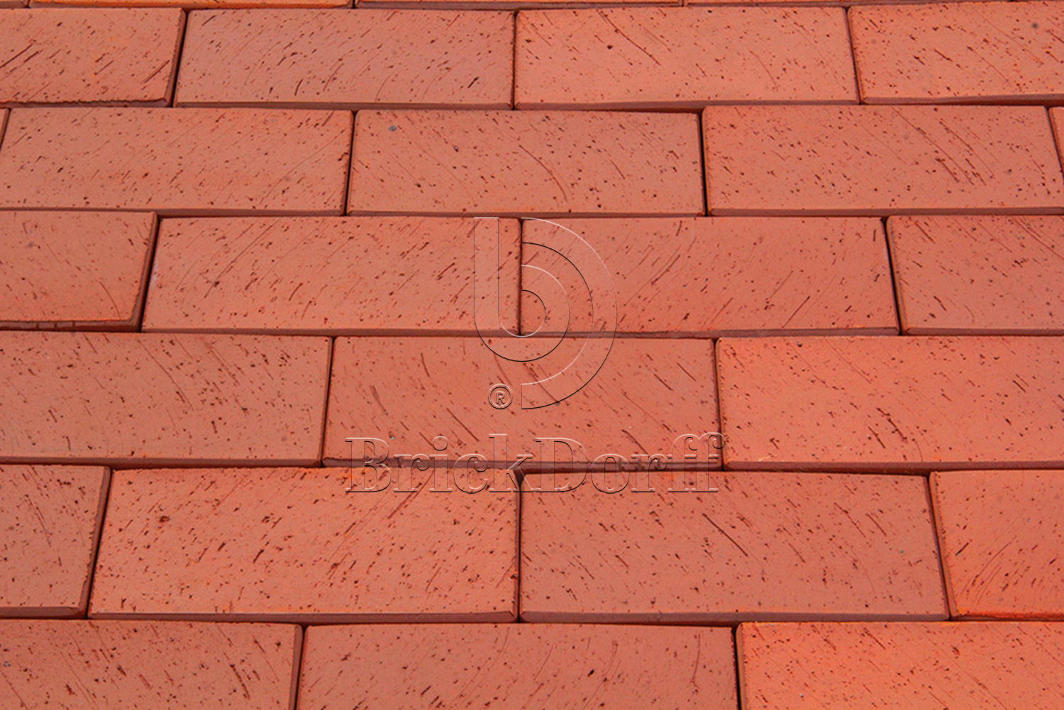 Клинкерная тротуарная плитка - брусчатка Lode JANKA Красная 200х100х70 мм