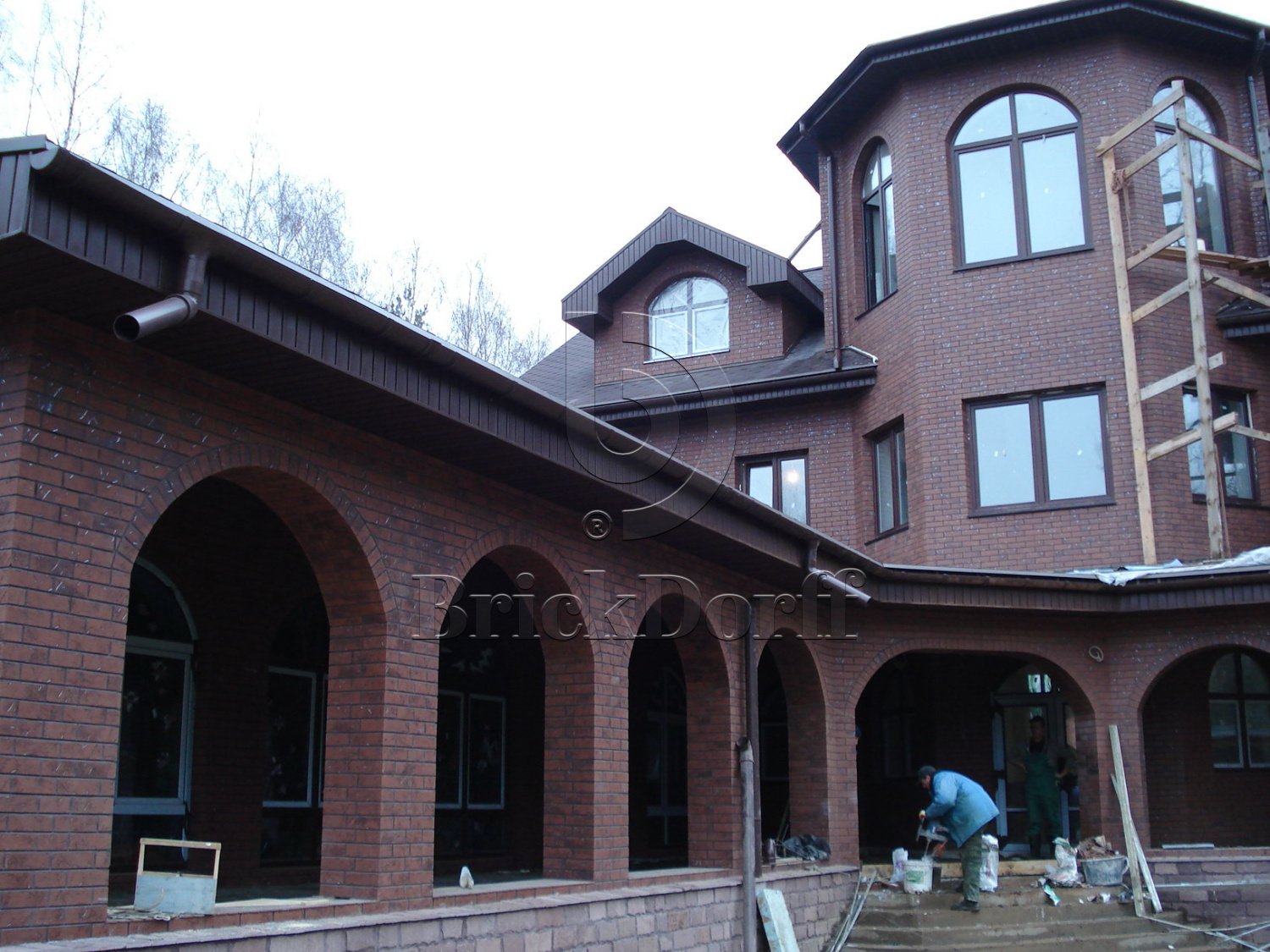 Ласточкин хвост Клинкерная фасадная плитка облицовочная под кирпич ABC ABC Austria Kitzbühel 239*69*13,5 мм