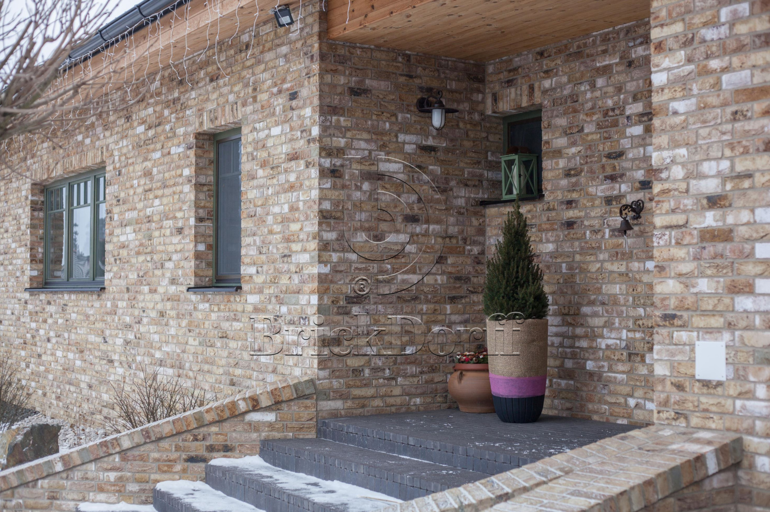 Barnsteen DF 214х103х66 мм, Кирпич ручной формовки Engels baksteen