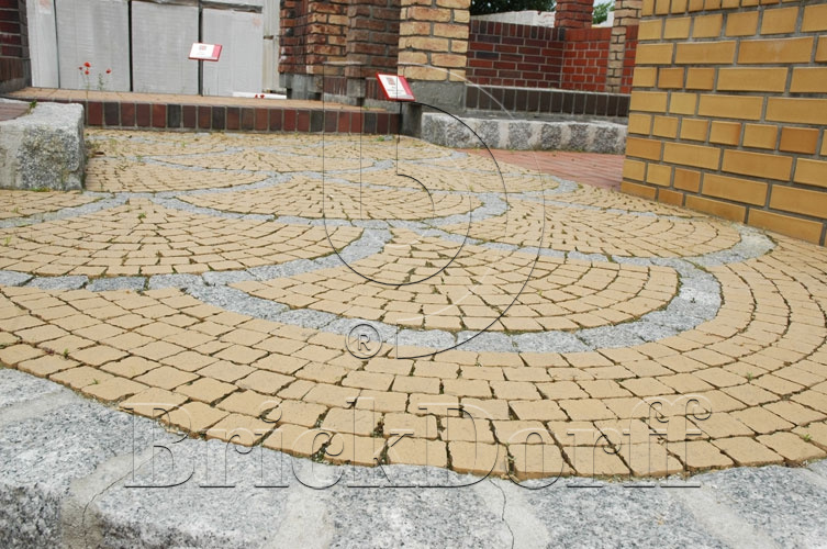 Тротуарная плитка / брусчатка Клинкерная желтая LHL klinker SAHARA 200*100*47 мм