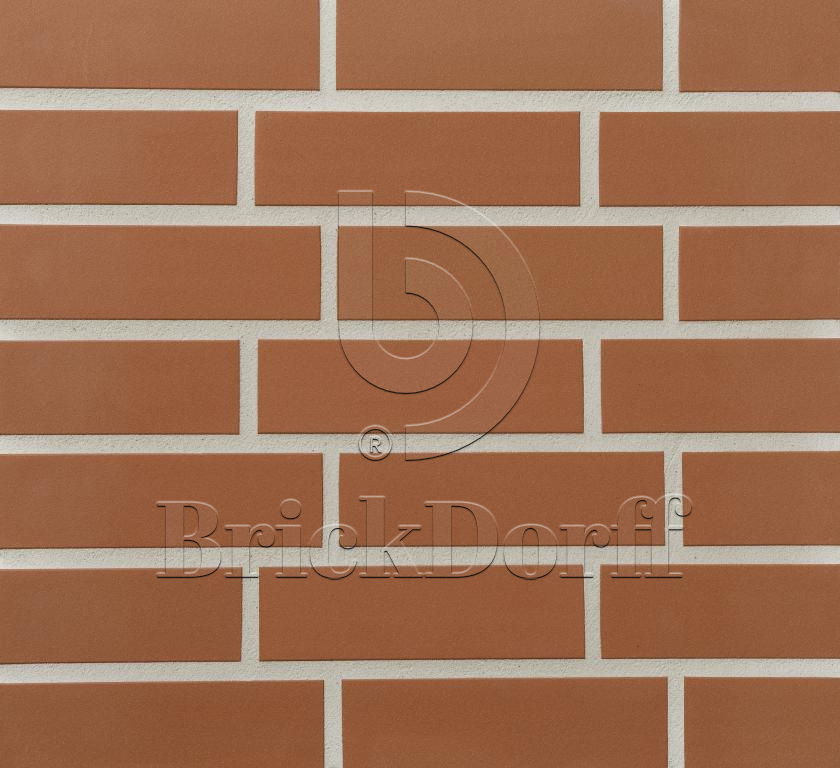 Клинкерная фасадная плитка облицовочная под кирпич Stroeher (Штроер) Keravette Chromatic 200 Saumon гладкая NF11, 240*71*11 мм