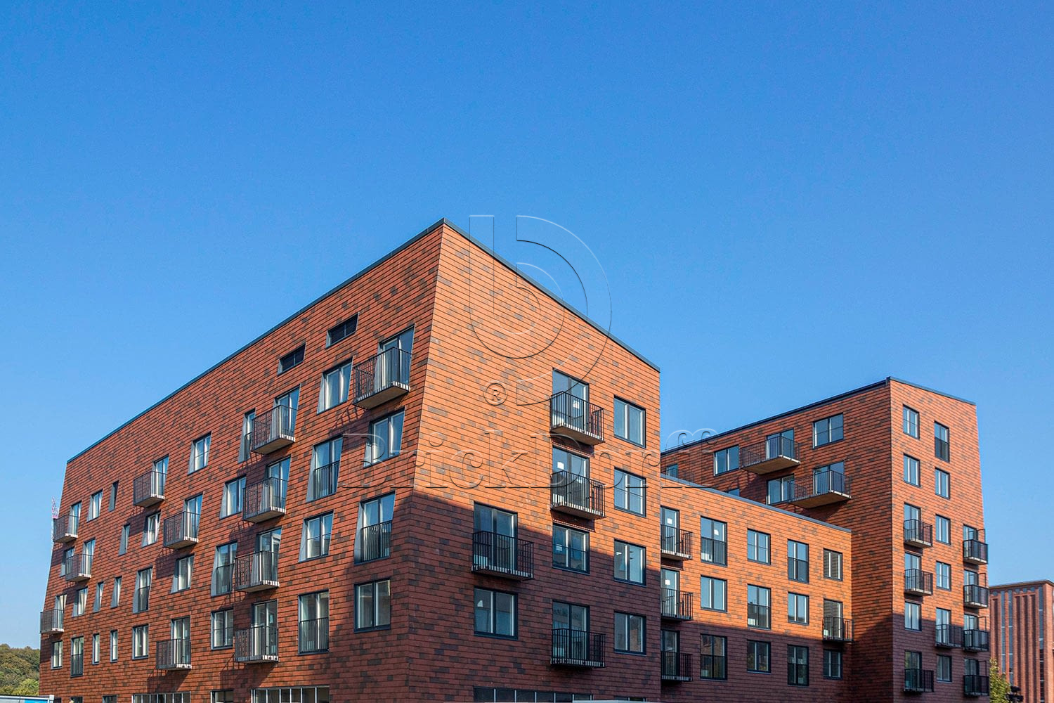 Tempio Rustikotta RED FLAMED 200x400x14мм Дранка керамическая плитка для навесного вент Фасада и Кровли