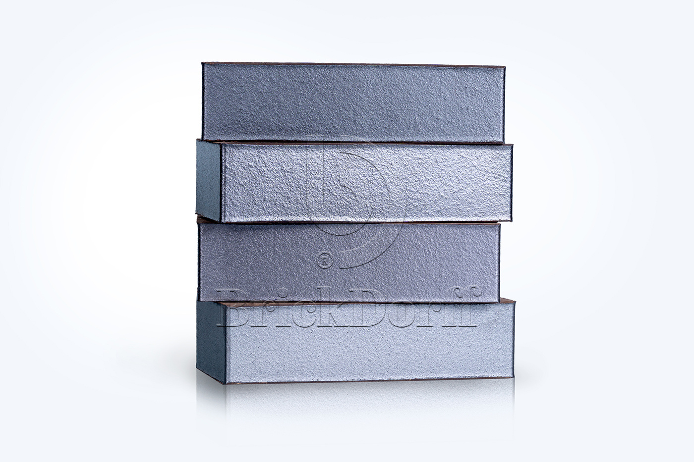 КГ Metallic Premium 1НФ 250*120*65 серый металик кирпич лицевой облицовочный керамический пустотелый