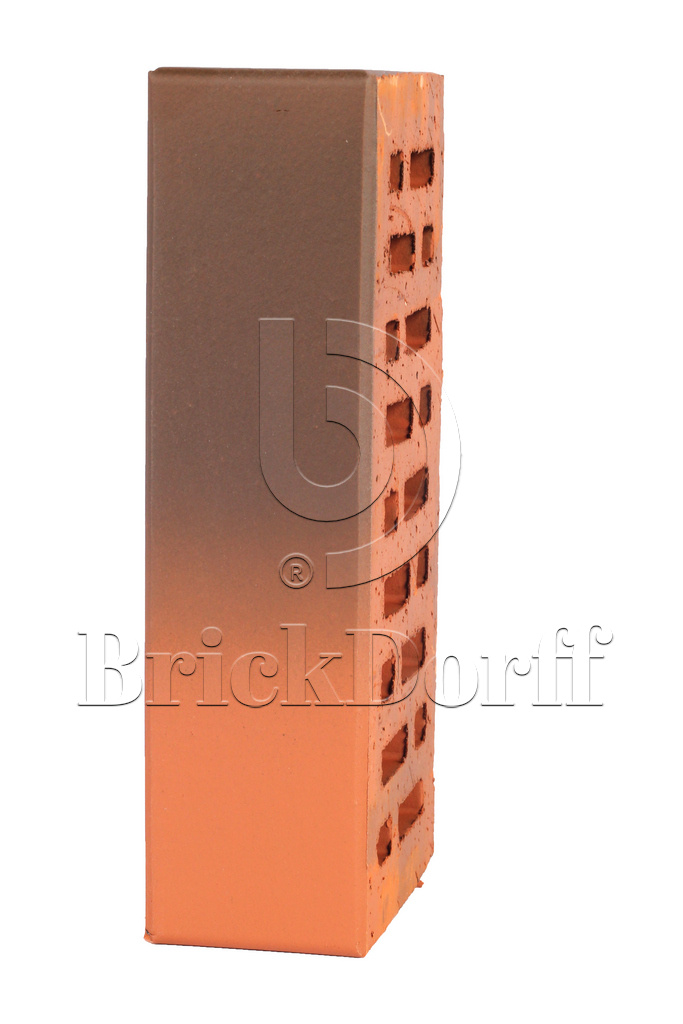 Lode AQUARIUS гладкий, 250*120*65 мм, Печной Полнотелый Кирпич керамический красный с коричневым, пестрый