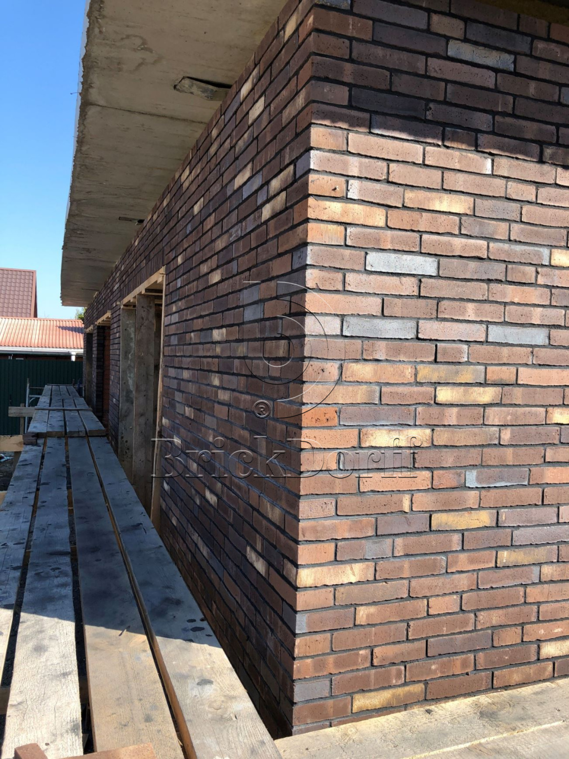 Amarante WF 210х24х50 мм, Фасадная и Интерьерная Плитка ручной формовки под кирпич Engels baksteen