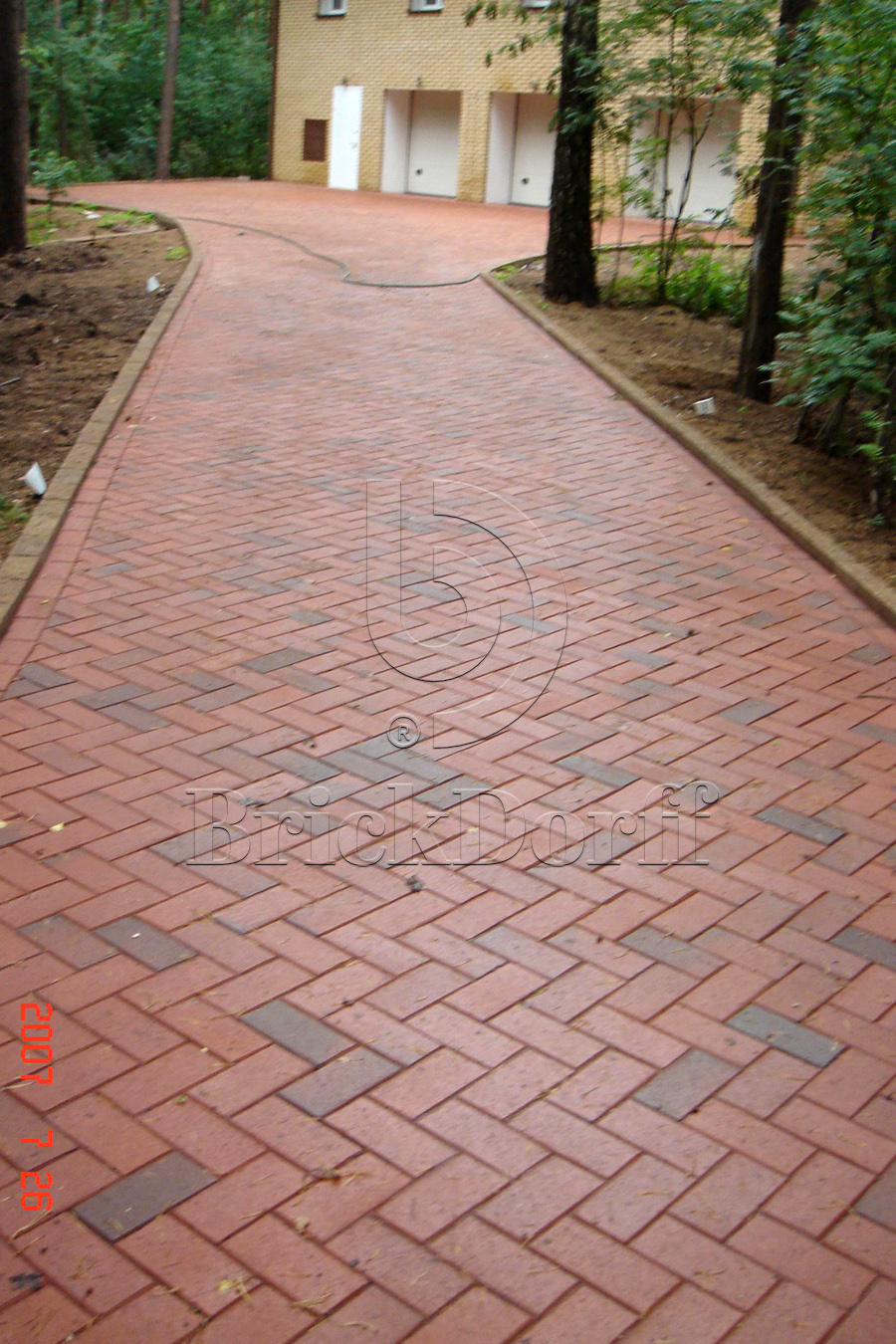 Тротуарная плитка / брусчатка Клинкерная ABC Recker-bunt (Реккер-бунт) 200*100*45 мм