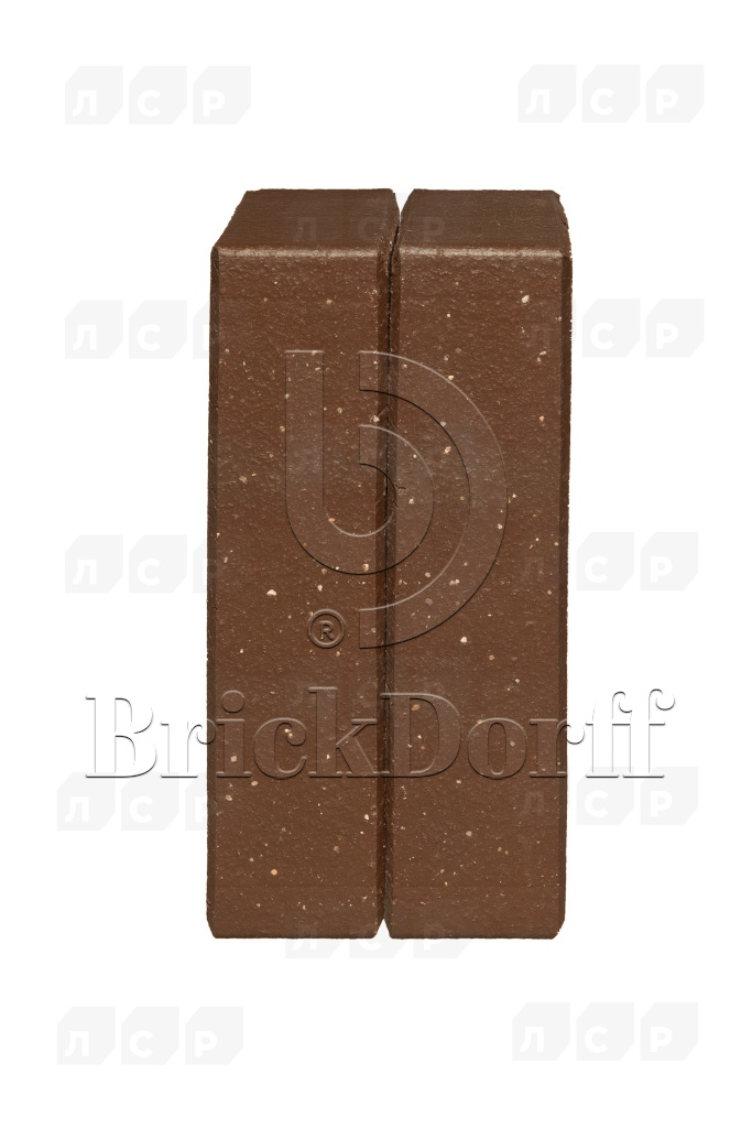 Тротуарная плитка / брусчатка Клинкерная ЛСР Бонн 200*100*50 мм