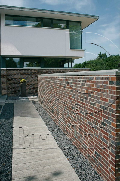 Кирпич облицовочный Клинкерный ABC 1876 Wittenburg Kohlebrand mit Sinterschmolz Wasserstrich NF 240*115*71 мм