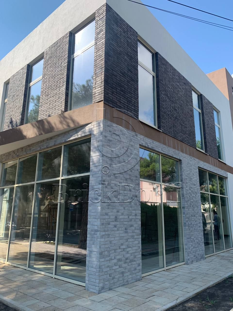 Фасадная ригельная плитка под клинкер Life Brick Римхен 482, 284*51*15 мм