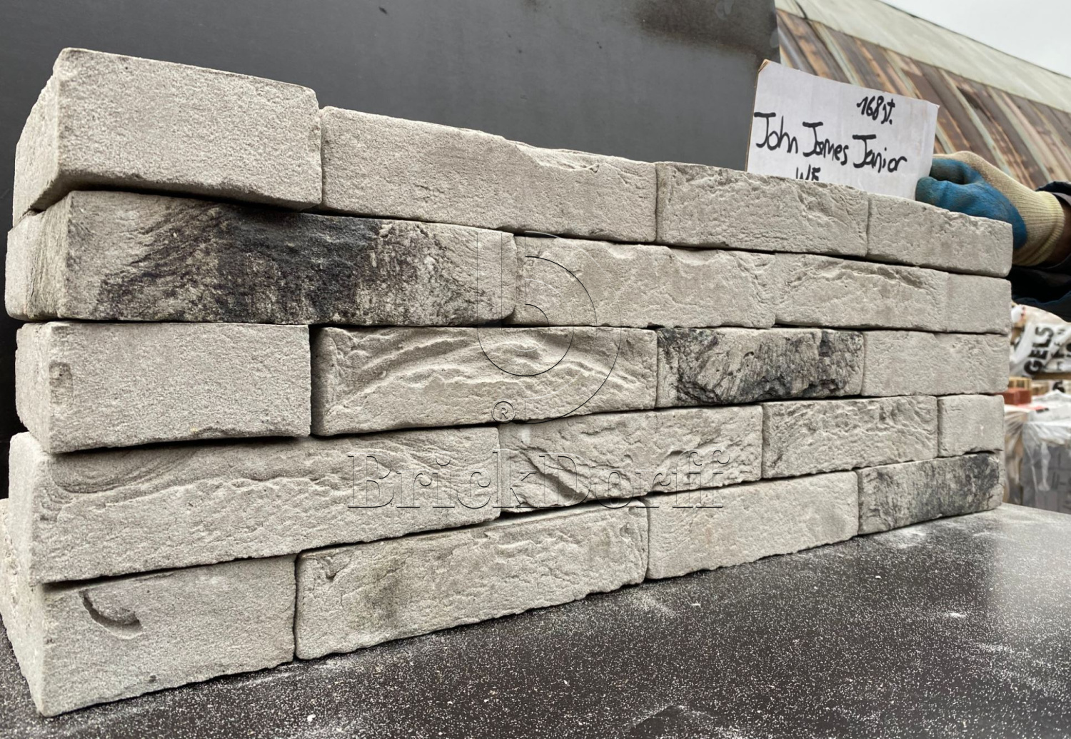 JOHN JAMES JUNIOR (LADOGA) WF 209х101х50 мм, Кирпич ручной формовки Engels baksteen