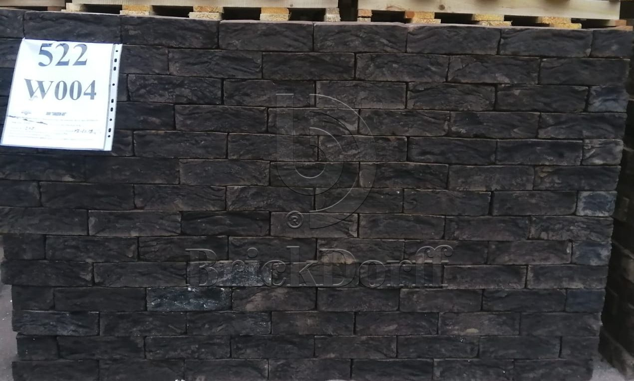 Донские Зори Абрамцево w004 215*102*65 мм, Кирпич ручной формовки полнотелый, облицовочный