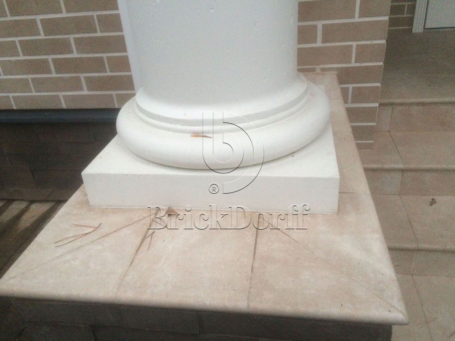 Клинкерная ступень Флорентинер противоскользящая плитка ATRIUM WK31160 Hellbeige 310*320*9,5 мм Westerwalder Klinker