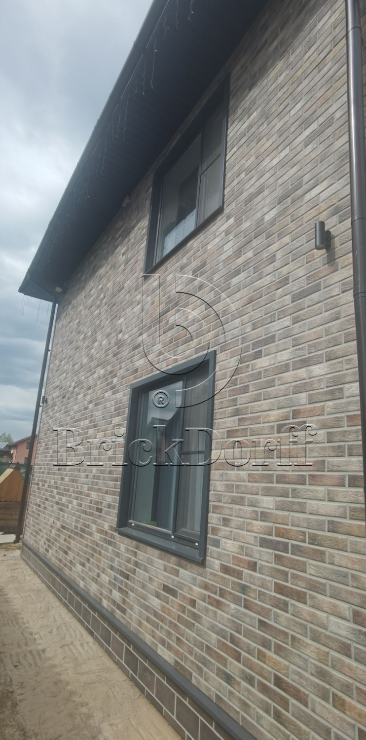 Loft Brick Pepper фасадная термопанель из пенополиуретана ППУ 65 мм