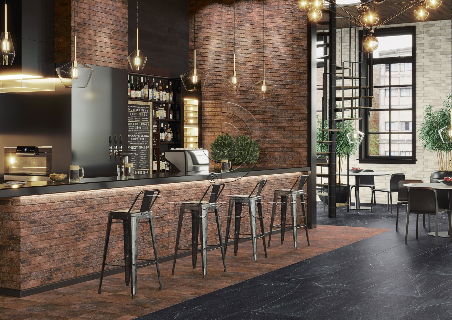 Клинкерная плитка Arteon Rosso 300x300x11 – для улицы, террасы, крыльца, лестницы, морозостойкая