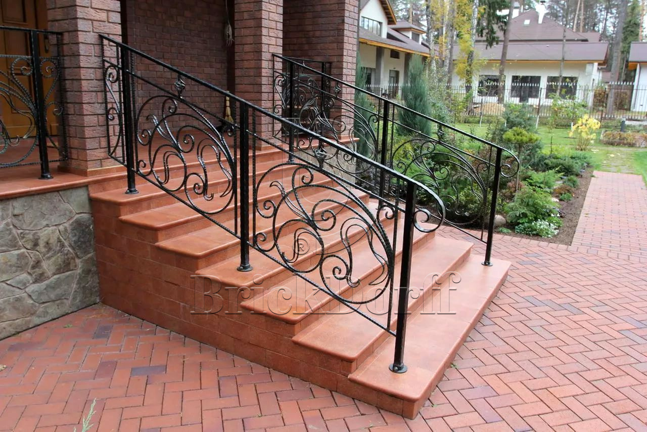 Клинкерная плитка противоскользящая MONMARTE WK31200 Cottobraun 310*310*9,5 мм Westerwalder Klinker