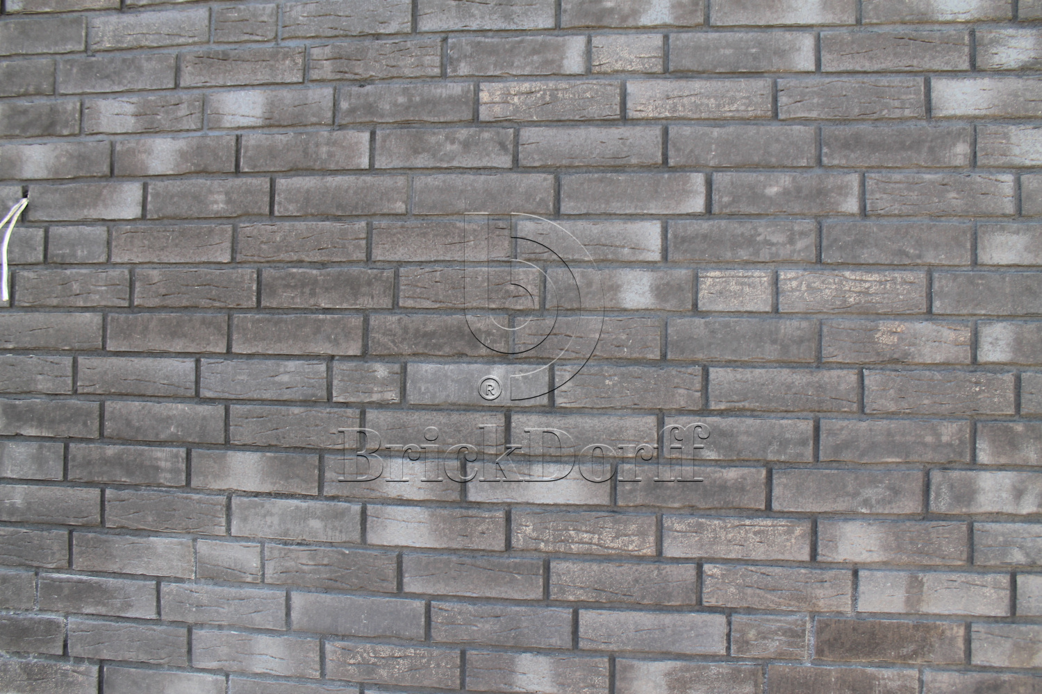 Клинкерная фасадная плитка облицовочная под кирпич Stroeher (Штроер) Steinlinge 376 platinschwarz рельефная NF14, 240*71*14 мм