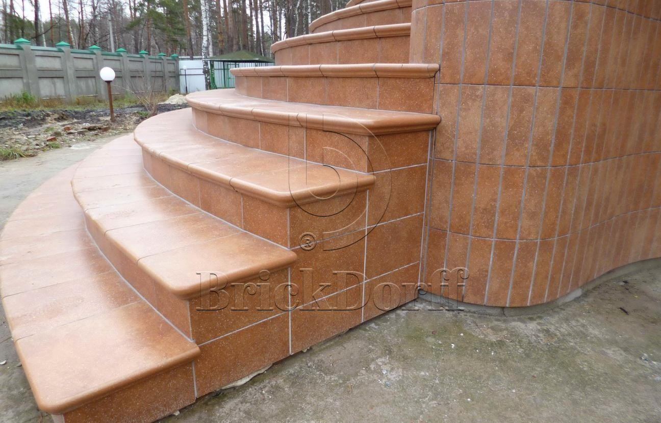 Клинкерная Плитка напольная противоскользящая Stroeher KERAPLATTE ROCCIA 839 ferro 240*240*10 мм