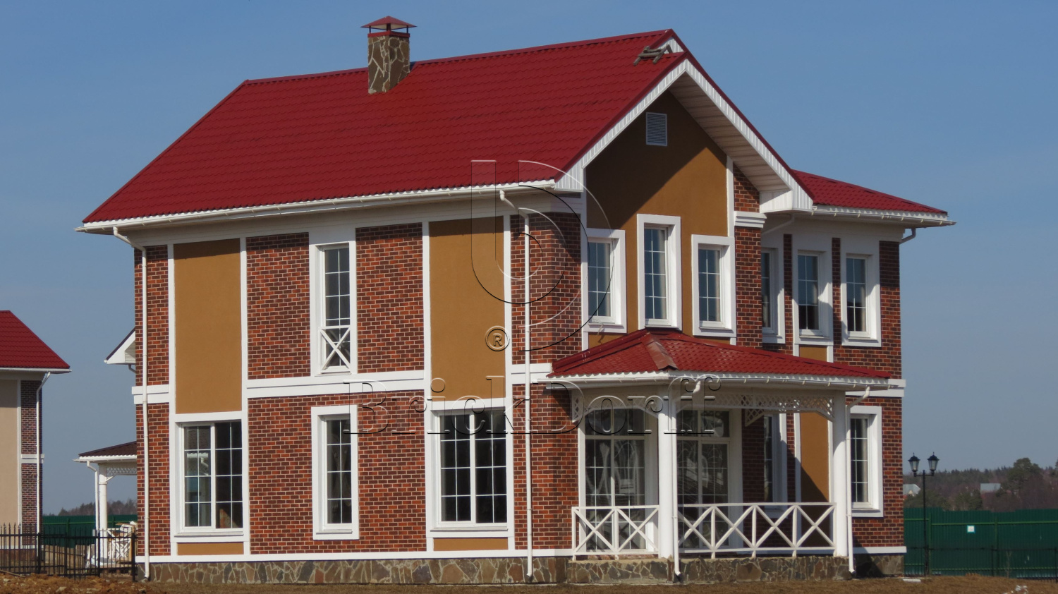 ABC Rotbunt Struktur 240*71*8 мм Клинкерная фасадная плитка облицовочная под кирпич