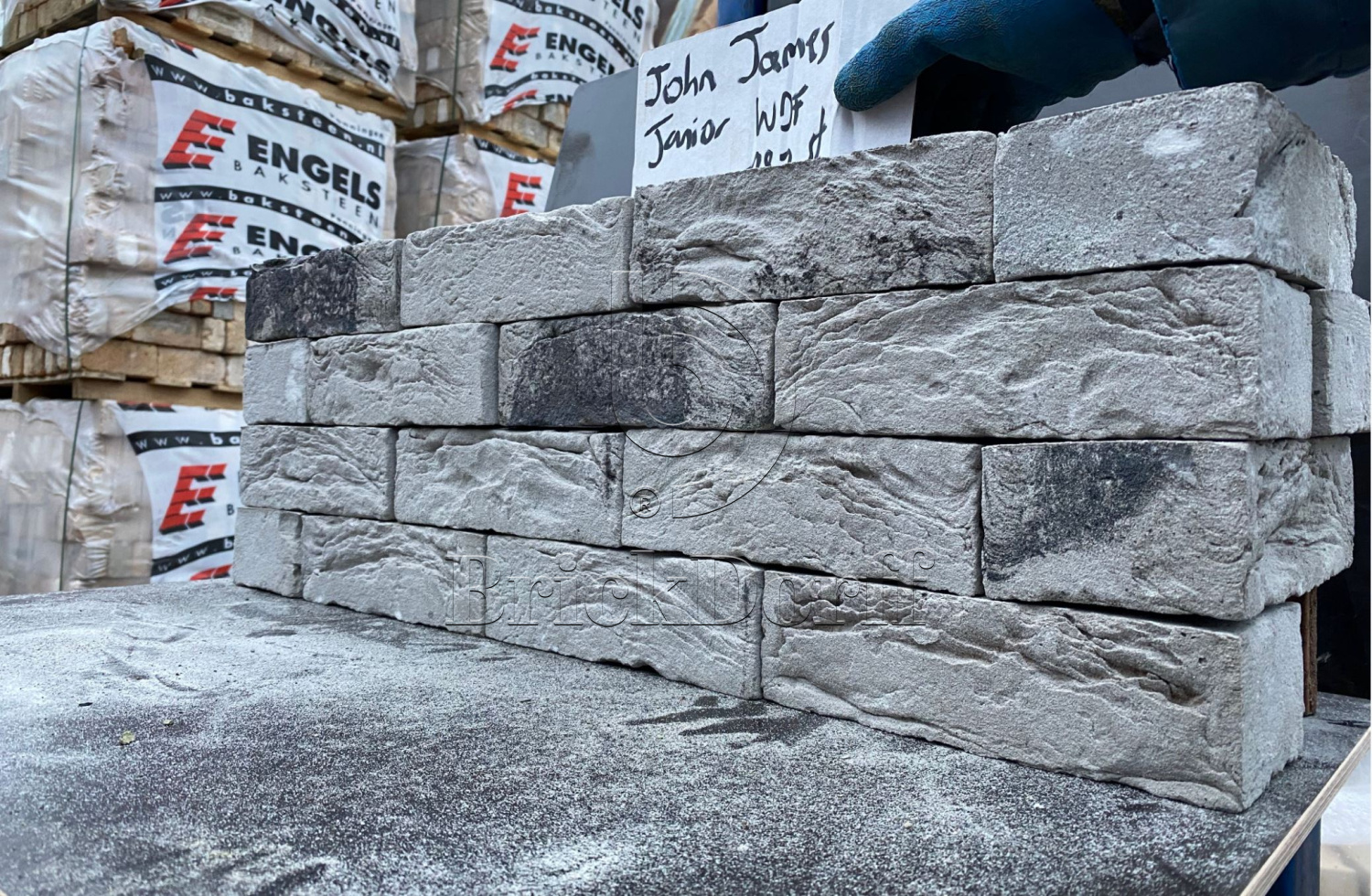 JOHN JAMES JUNIOR (LADOGA) DF 214х103х65 мм, Кирпич ручной формовки Engels baksteen