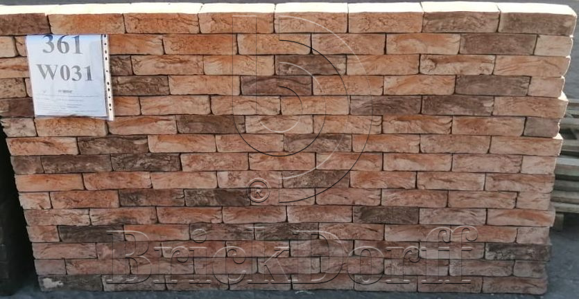 Донские Зори Поречье w031 215*102*65 мм, Кирпич ручной формовки полнотелый, облицовочный