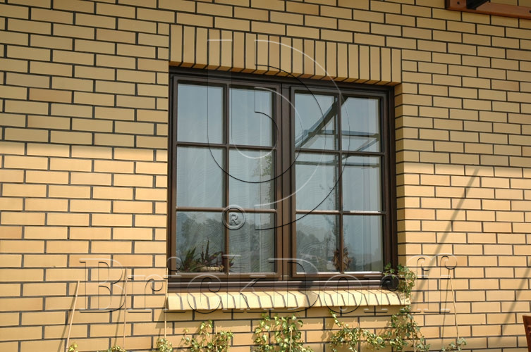 Lode SAHARA гладкий, 250*120*65 мм, Печной Кирпич керамический пустотелый, желтый