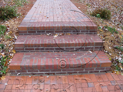 Тротуарная плитка / брусчатка Клинкерная ЛСР (RAUF Design) темно-красный "Эдинбург" 200*100*50 мм