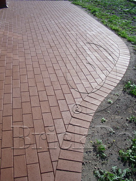 Тротуарная плитка / брусчатка Клинкерная ABC Schwarz Braun (Счварз Браун) 200*100*40 мм