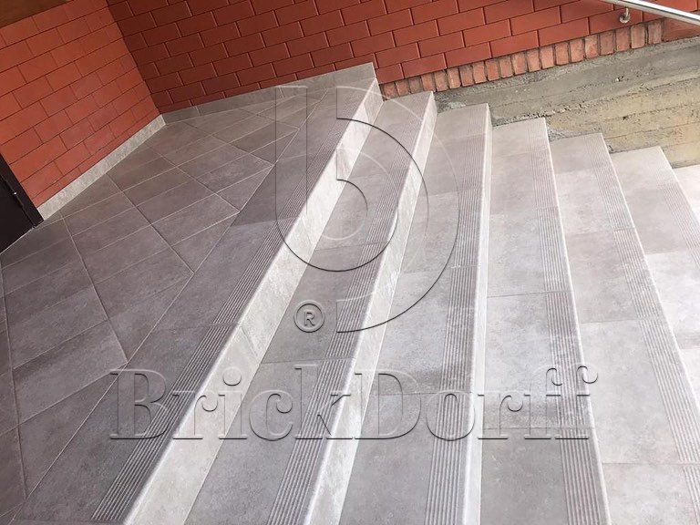 Клинкерная плитка Viano Beige 300x300x11 – для улицы, террасы, крыльца, лестницы, морозостойкая