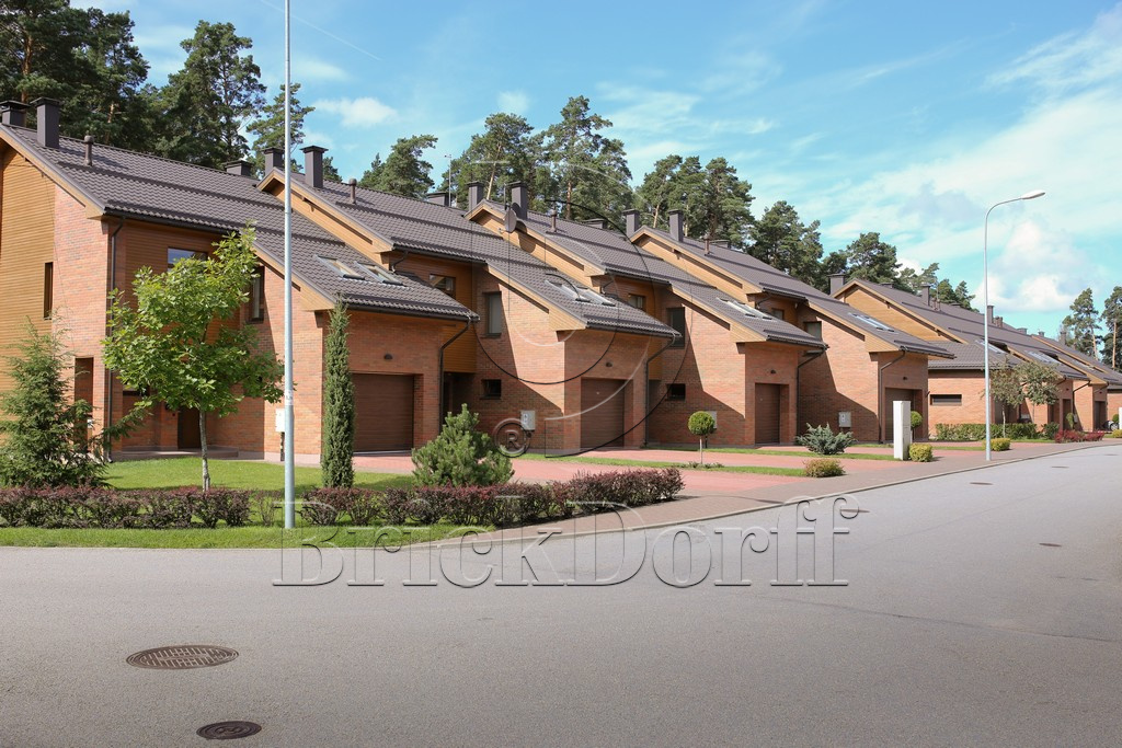 Кирпич клинкерный облицовочный светло - коричневый, Lode RUDIS гладкий, 250*120*65 мм