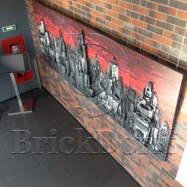 Ziegelriemchen Buxtehude 240*71*10 мм, Клинкерная фасадная плитка облицовочная под кирпич ABCklinker