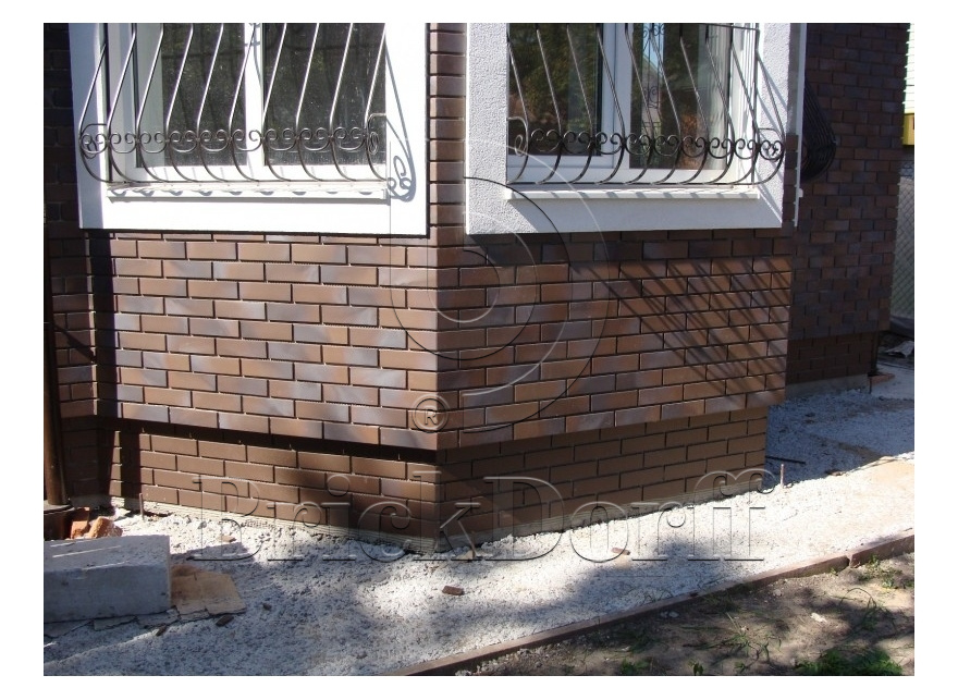 Baltrum genarbt 240*71*10 мм Клинкерная фасадная плитка облицовочная под кирпич ABCklinker