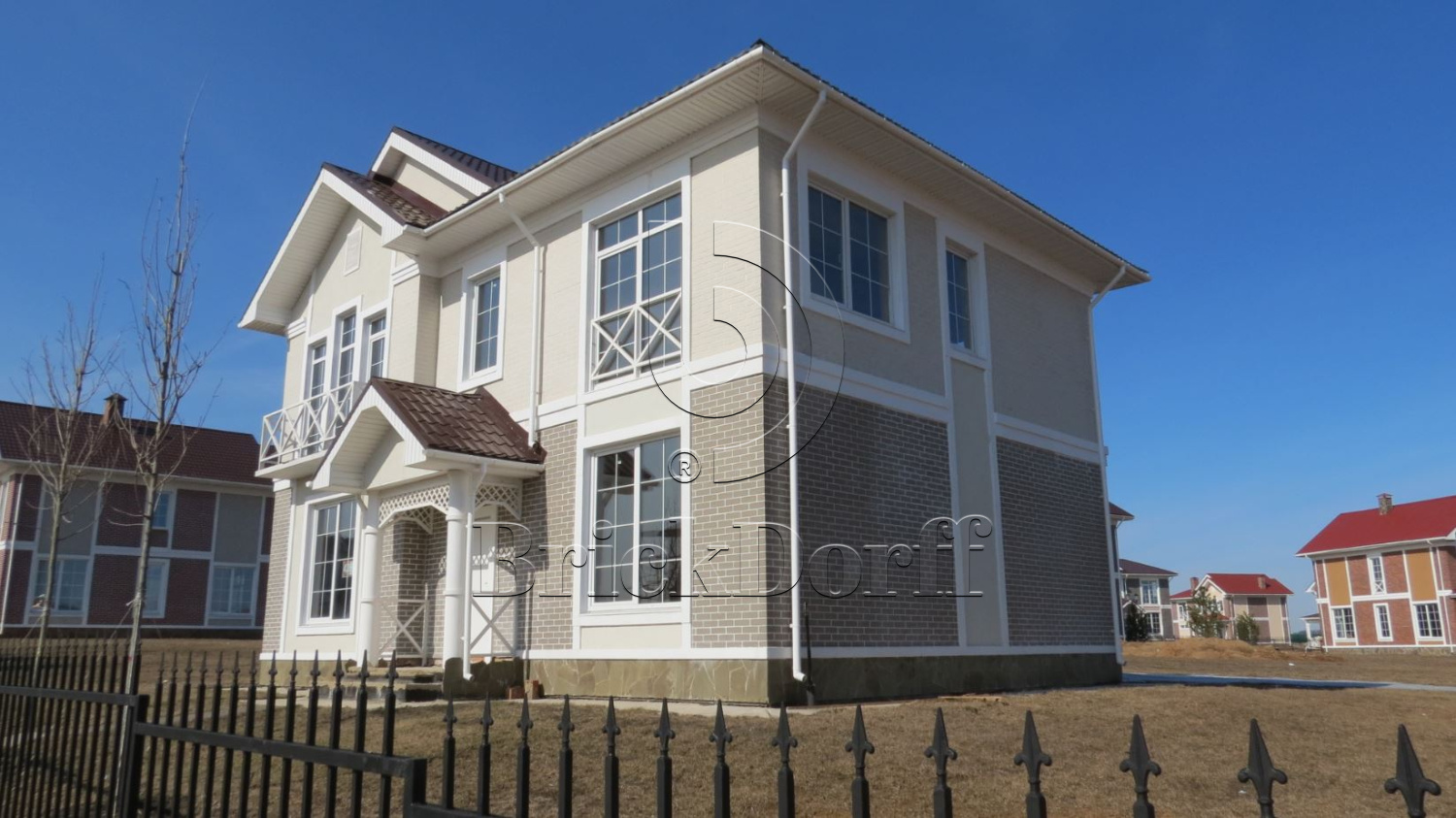 Objekta Beige glatt, 240*71*10 мм, Клинкерная фасадная плитка облицовочная под кирпич ABCklinker