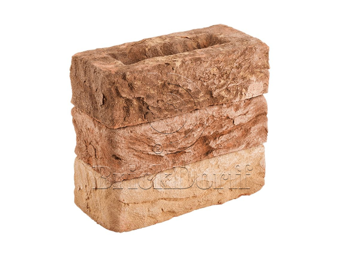 Донские Зори Болдино w014 215*102*65 мм, Кирпич ручной формовки полнотелый, облицовочный