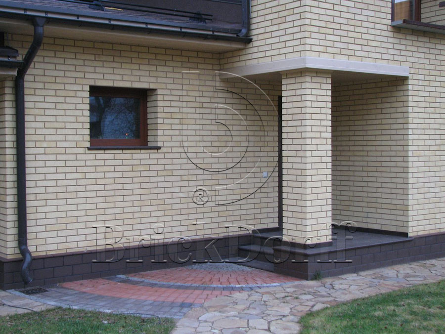 Клинкерная напольная плитка ABC Objekta Braun 240*240*12 мм