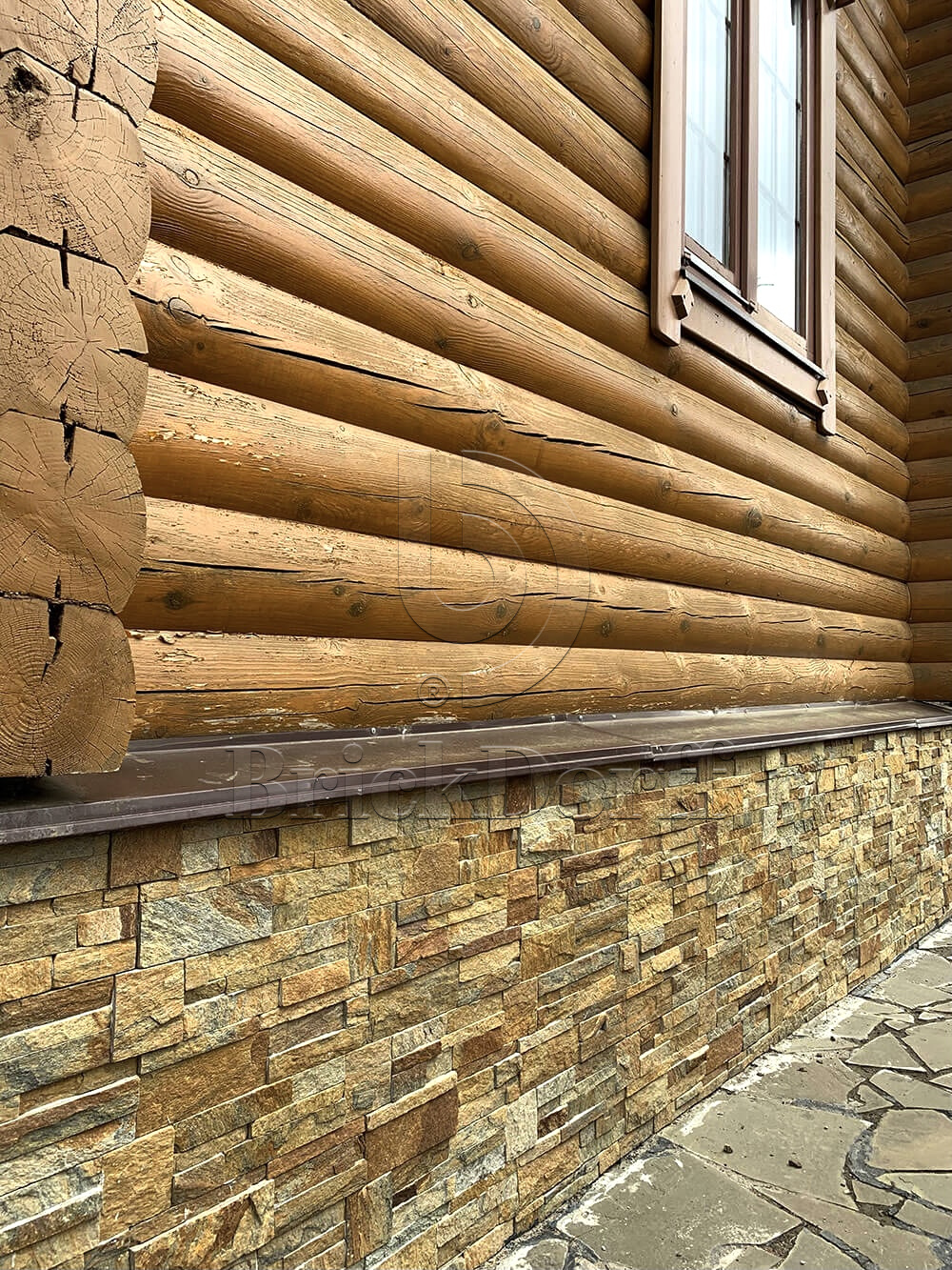 Кварцит Цветной 350*180*10\12 мм, натуральный камень для фасада и интерьера BD