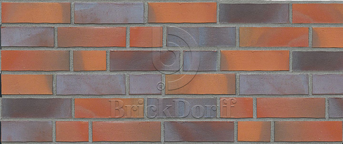 Ласточкин хвост Клинкерная фасадная плитка облицовочная ABC Borkum Blankenese 240*71*14 мм