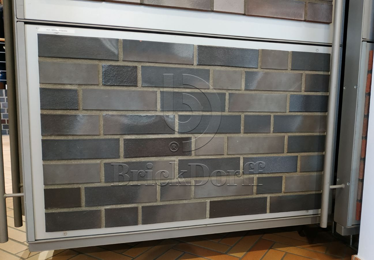 Кирпич облицовочный Клинкерный ABC 5654 Atlantis anthrazit grau-Kohlebrand 55NF 240*71*55 мм