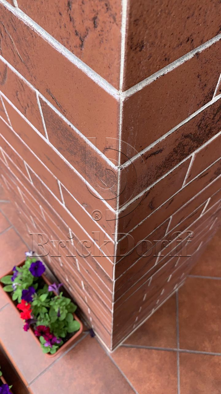 Austria Kitzbühel 240*71*8 мм, Клинкерная фасадная плитка облицовочная под кирпич ABCklinker