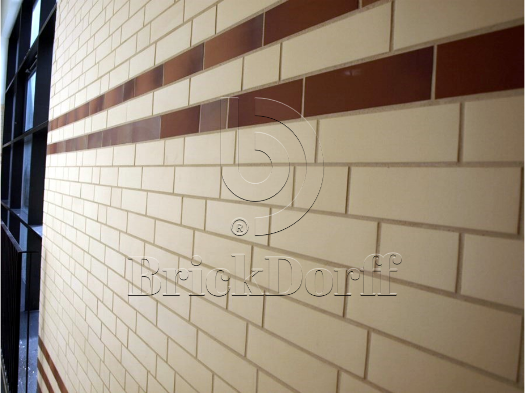 Клинкерная фасадная плитка облицовочная под кирпич Stroeher (Штроер) Keravette Chromatic 140 weiss гладкая NF11, 240*71*11 мм