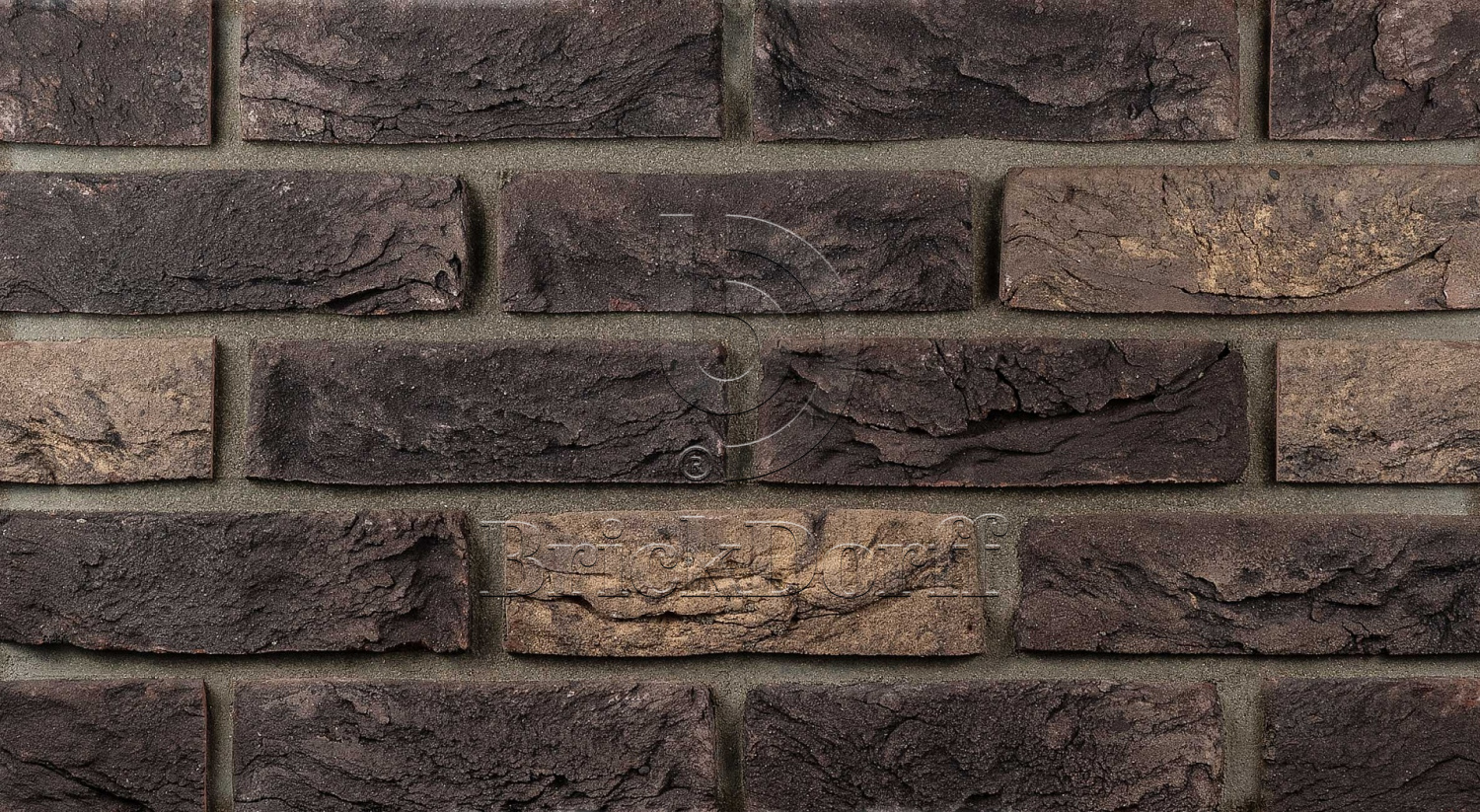 Донские Зори Черная Слобода w043 215*102*65 мм, Полнотелый кирпич ручной формовки облицовочный для печей