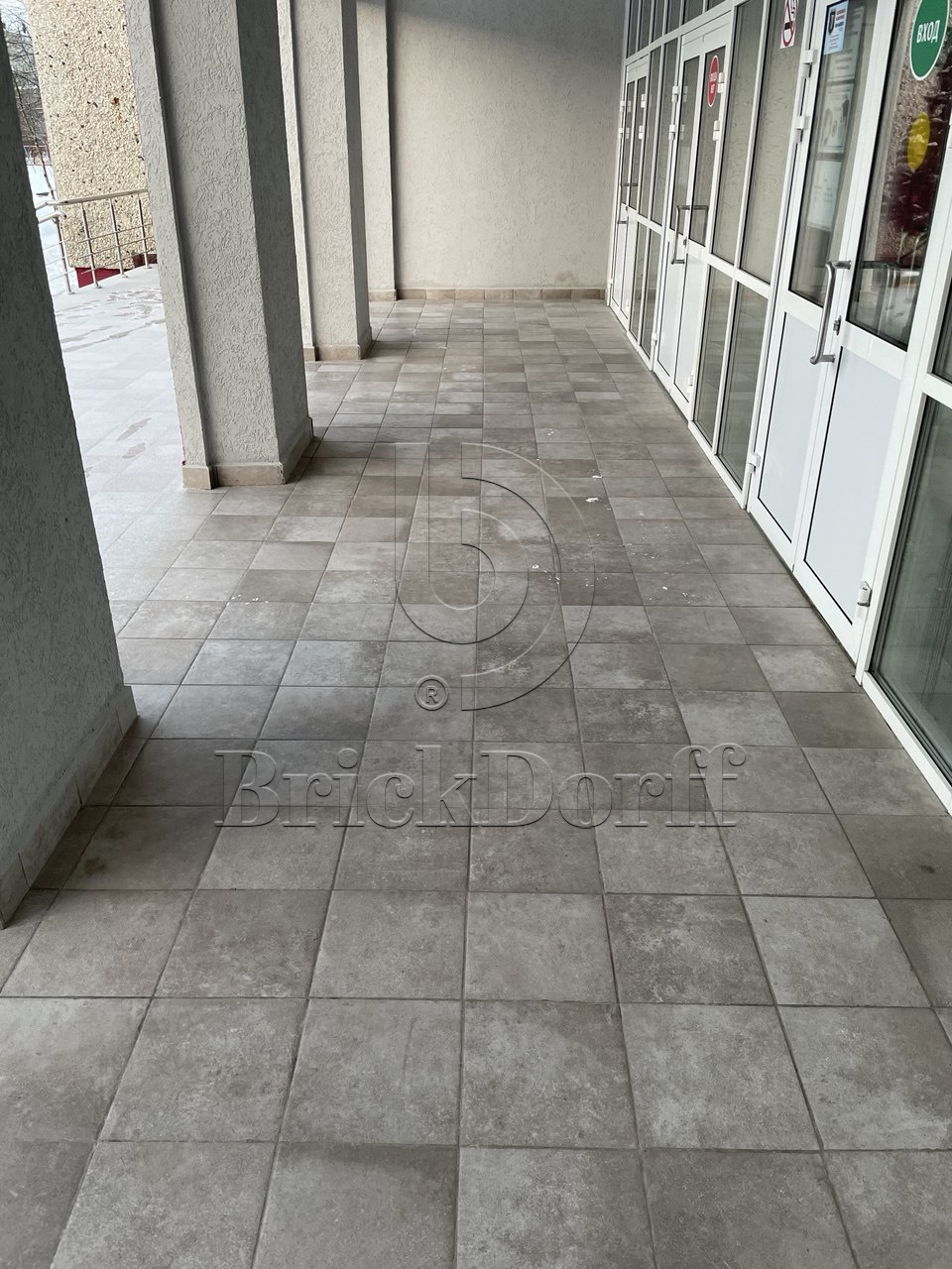 Клинкерная плитка Viano Beige 300x300x11 – для улицы, террасы, крыльца, лестницы, морозостойкая