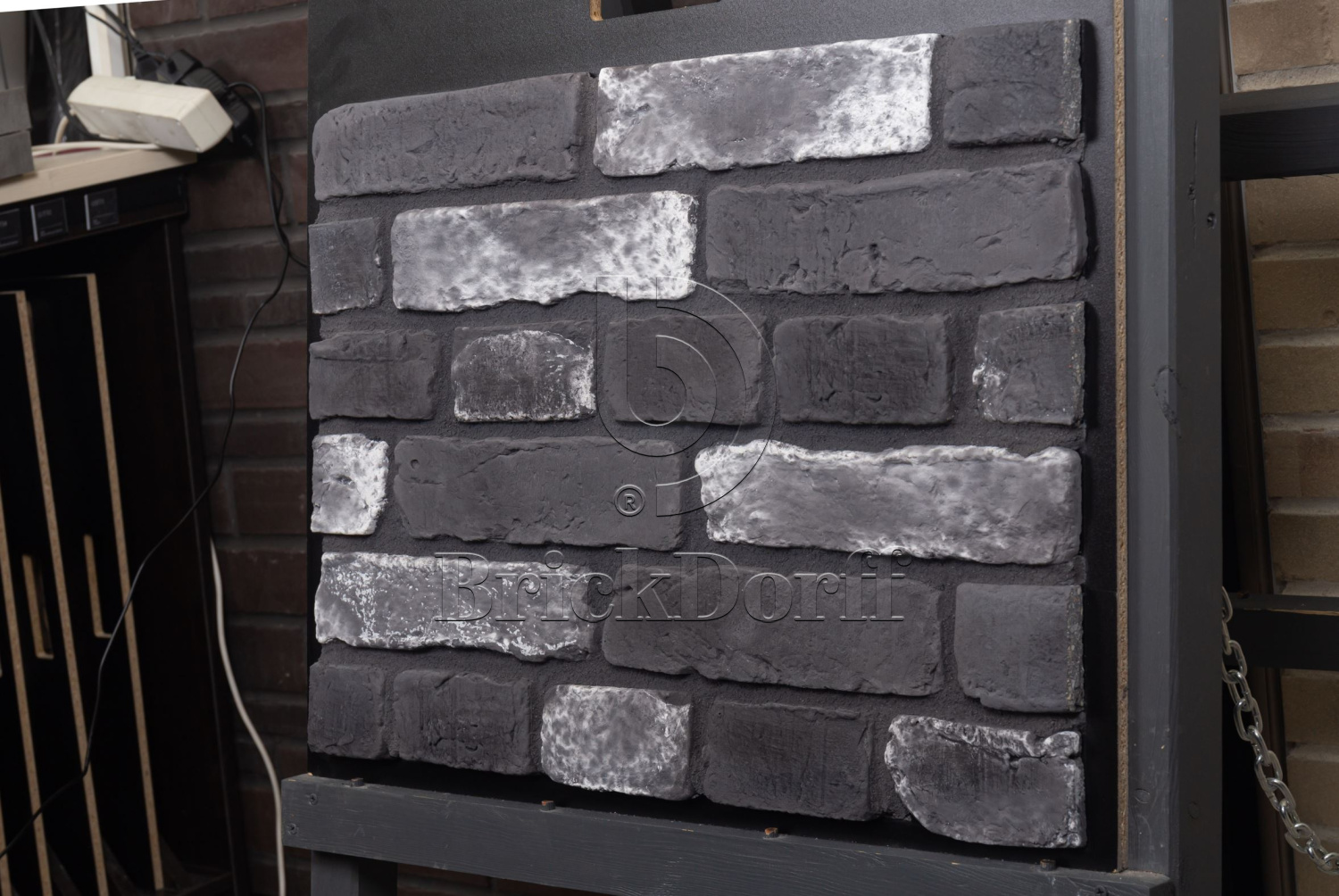 7.T Скандинавский кирпич 120-130*60-70*15 мм, декоративный камень для фасада и интерьера Petra