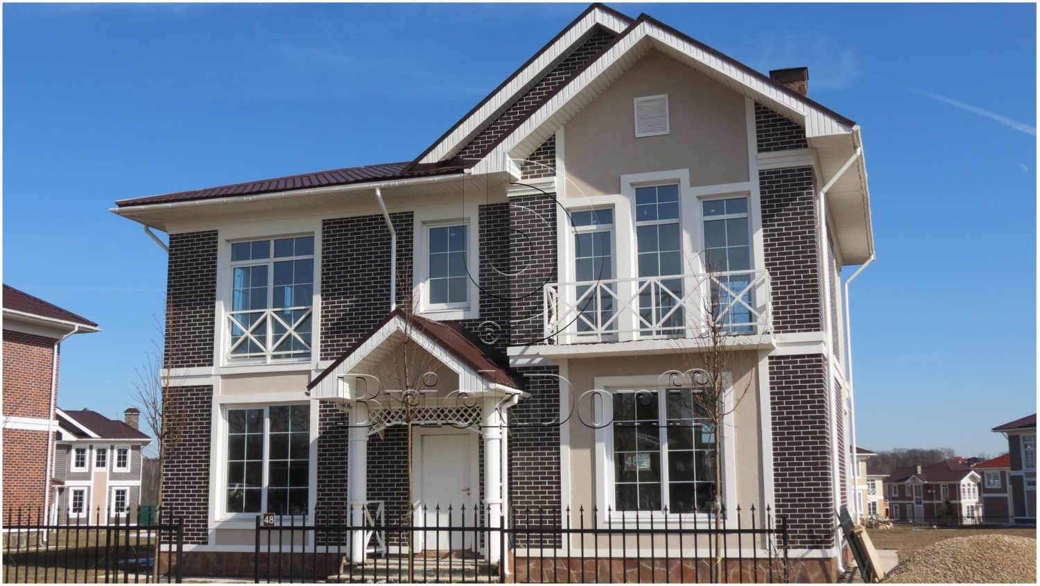 Фасадная Термопанель из пенополистирола ППС 60 мм с клинкерной плиткой Antik Mangan 240*71*8 мм