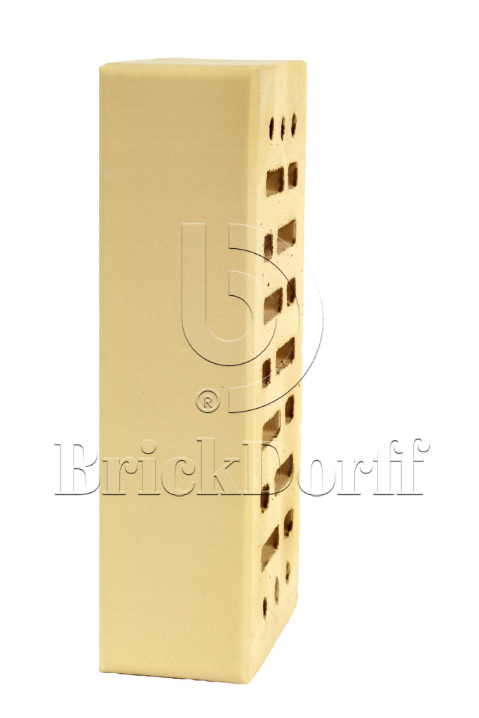 Lode SARMITE гладкий, 250*120*65 мм, Печной Кирпич керамический пустотелый, желтый