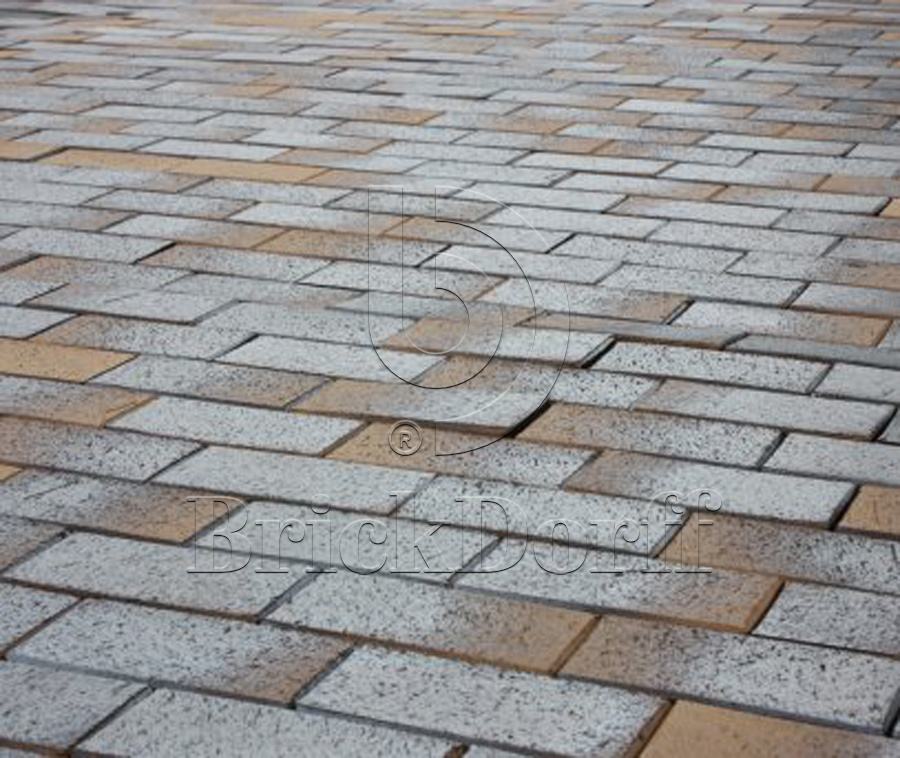 Тротуарная плитка / брусчатка Клинкерная ABC Lederfarben black (Ледерфарбен блакк) 200*100*45 мм