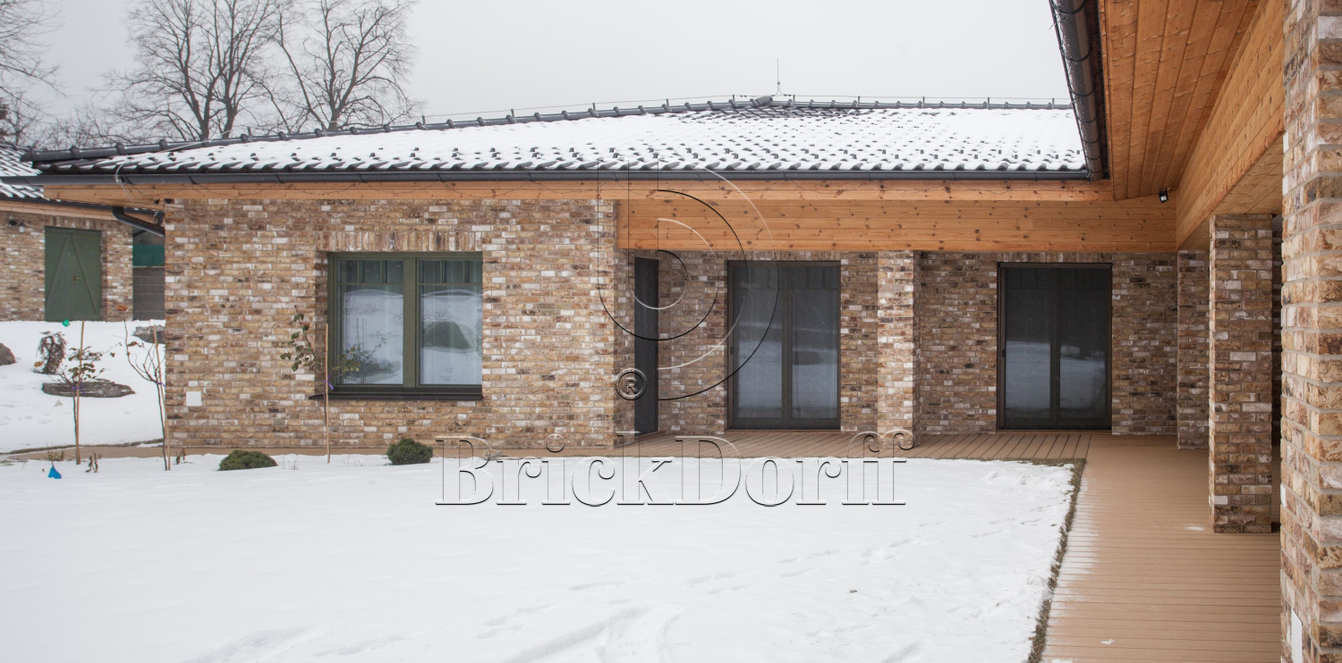 Barnsteen DF 214х103х66 мм, Кирпич ручной формовки Engels baksteen