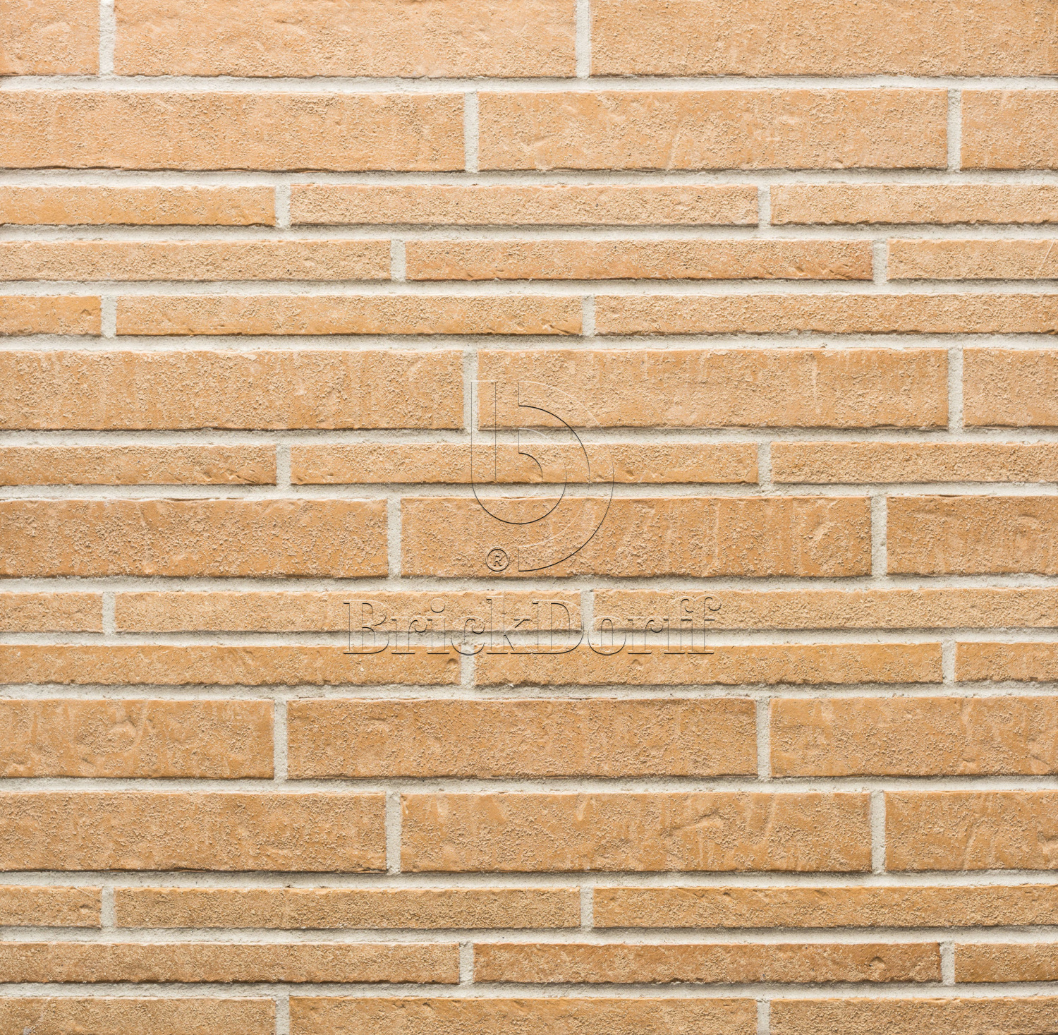 Клинкерная фасадная плитка облицовочная под кирпич Stroeher (Штроер) Zeitlos 355 sandschmelz рельефная NF14, 240*71*14 мм