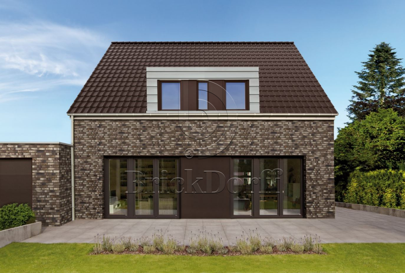 Кирпич облицовочный Клинкерный ABC 7503 Sylt Magma Kohlebrand NF 240*115*71 мм