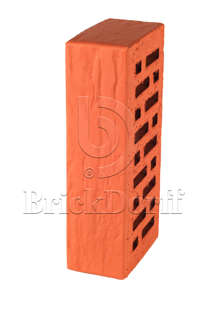 Кирпич клинкерный облицовочный красный, Lode VECAIS JANKA ретро, 250*120*65 мм