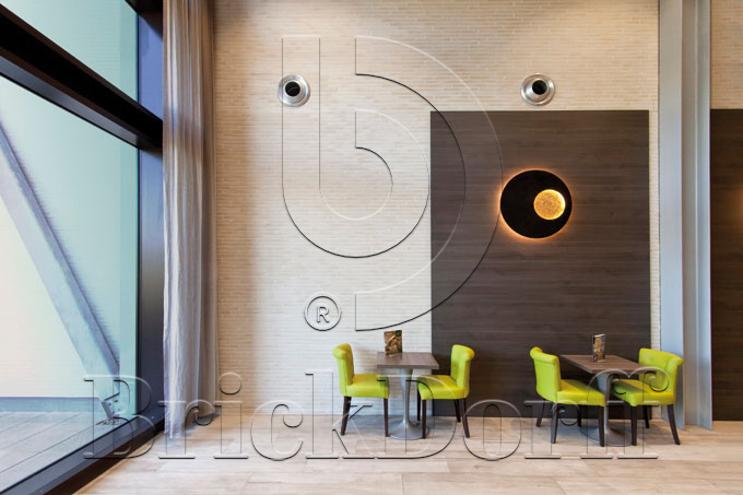 Objekta Beige glatt, 240*71*10 мм, Клинкерная фасадная плитка облицовочная под кирпич ABCklinker